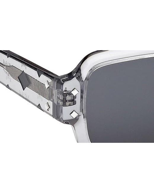 MCM Blue 54Mm Rectangular Sunglasses