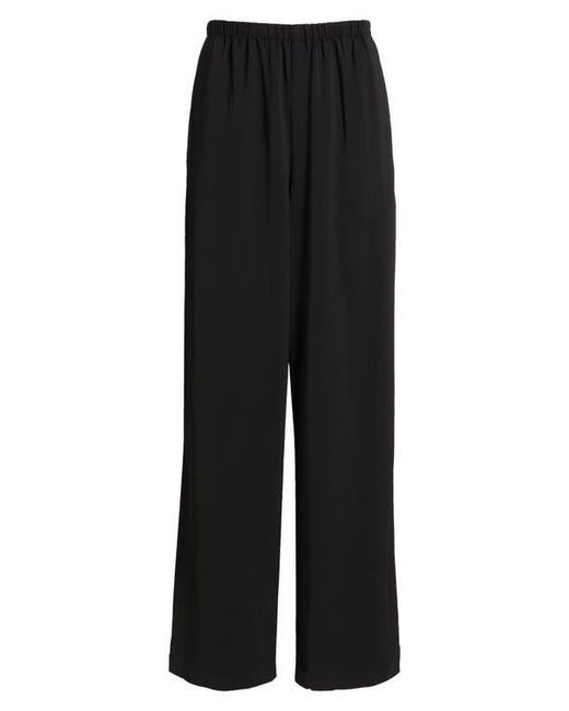 Solid & Striped Black Monaco Wide Leg Pants