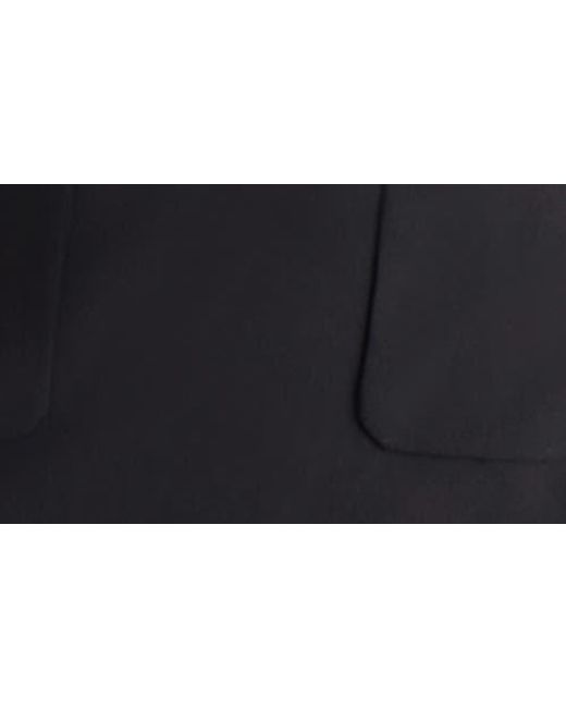 Steve Madden Black Percie Sleeveless Mock Neck Dress