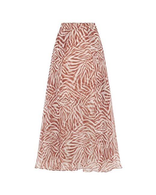 Brunello Cucinelli Pink Circle Skirt