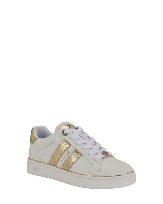 Guess White Barlie Sneaker