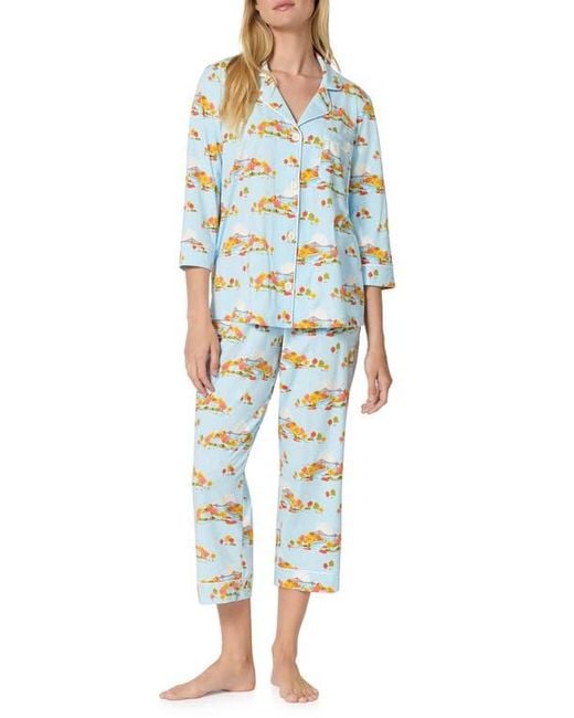Bedhead Blue Cropped Pajamas