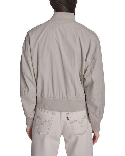 Levi's Gray Relaxed Bomber Jacket
