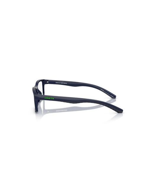 Arnette Black 52Mm Rectangle Optical Glasses for men