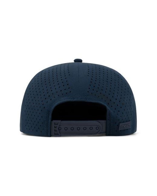 Melin Blue Coronado Hydrolite Performance Snapback Hat for men