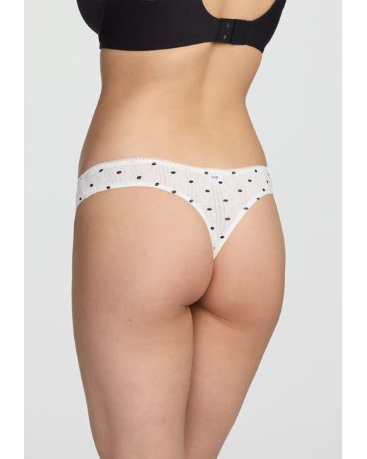 CUUP White The Thong
