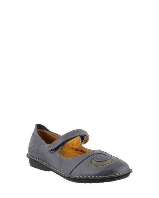 Spring Step White Cosmic Mary Jane Flat