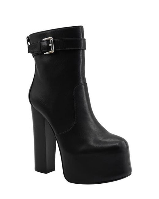 Zigi Black Ona Platform Bootie
