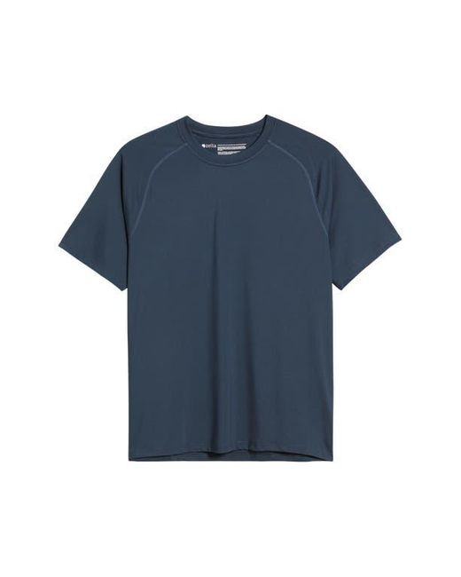 Zella Blue Perforated Training T-Shirt for men