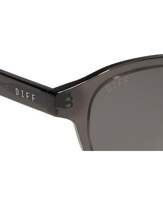 DIFF Multicolor Arlo Xl 50mm Polarized Small Round Sunglasses for men