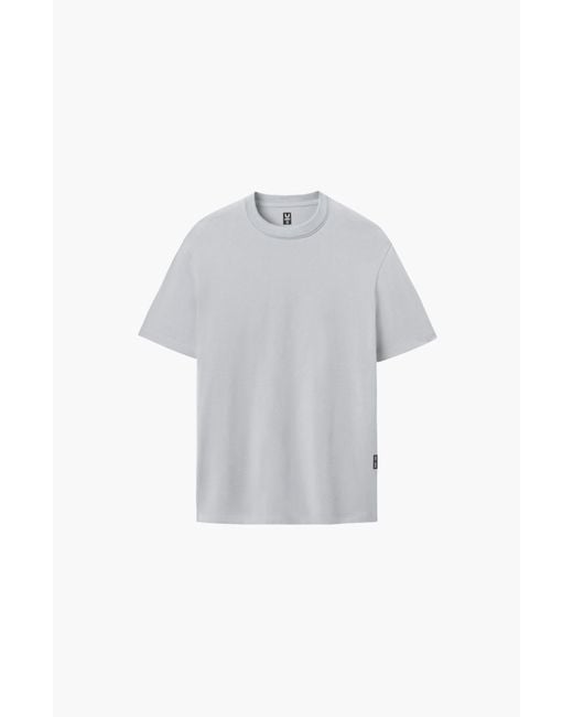 ASRV Gray Supima Essential Tee for men