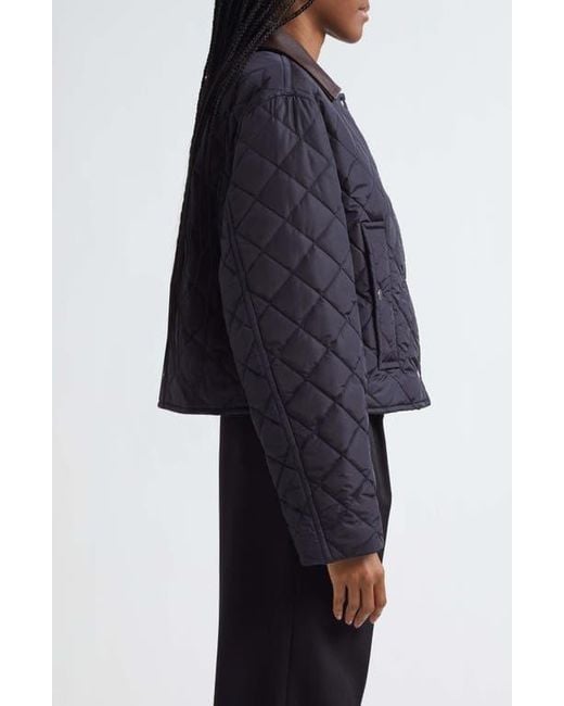 A.L.C. Black Henri Quilted Jacket