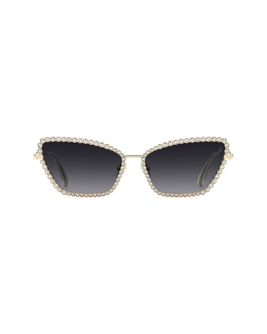 Stuart Weitzman Black 53Mm Cat Eye Sunglasses