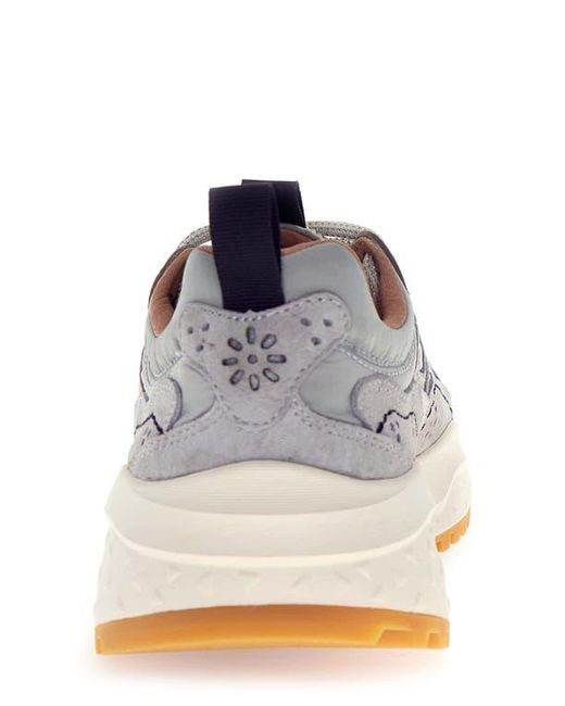 Flower Mountain White Solin Sneaker