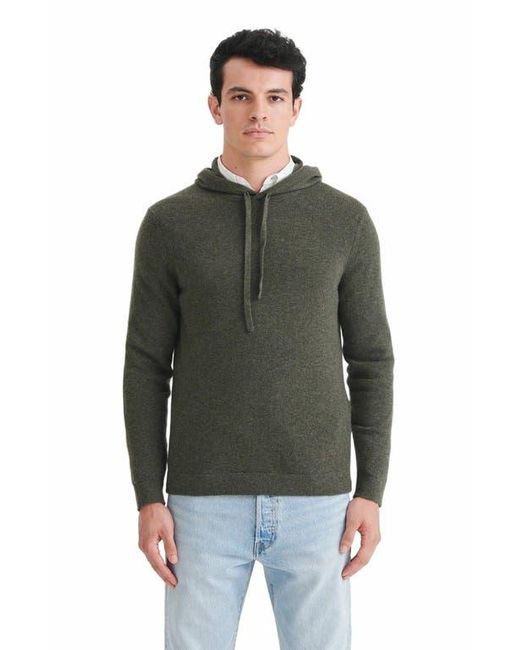 NAADAM Green Off-Duty Cashmere Hoodie for men