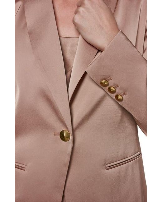 Donna Karan Natural Shawl Collar Jacket