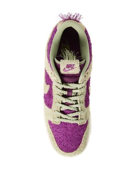 Nike Purple Dunk Low Se Basketball Sneaker for men