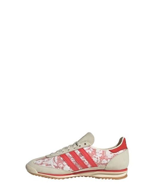 Adidas Pink X Liberty London Sl 72 Og Sneaker