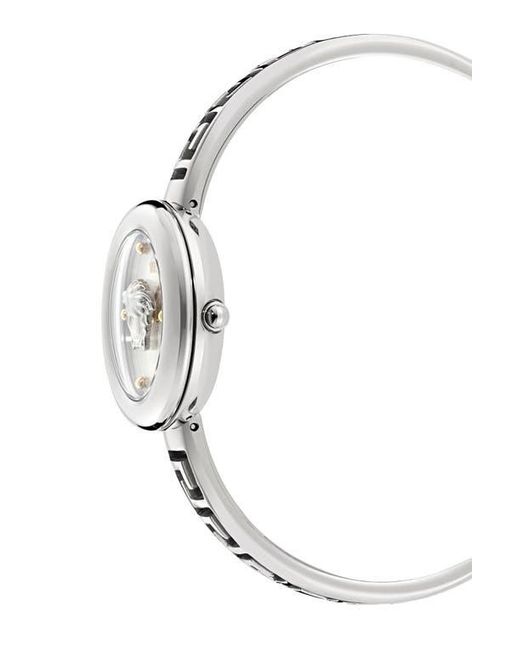 Versace Metallic Medusa Eclipse Bracelet Watch, 28Mm