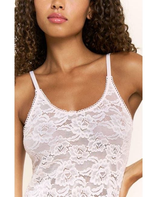 Honeydew Intimates White Natalya Lace Camisole