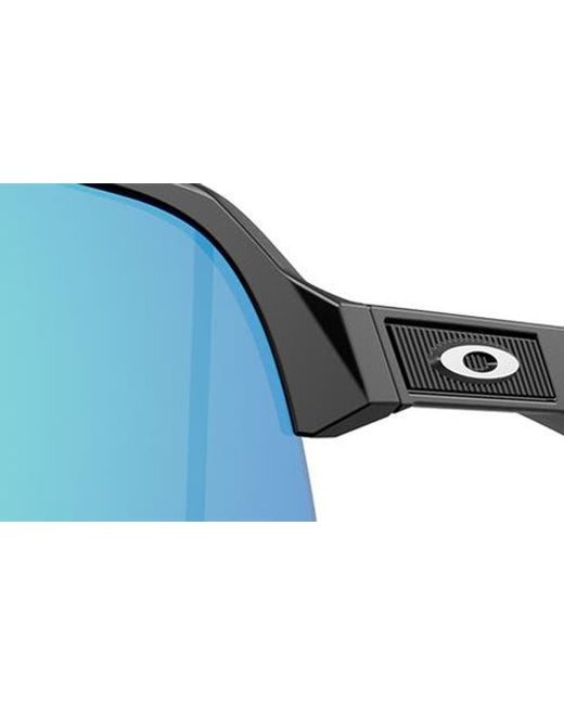 Oakley Blue Prizm Everyday 34Mm Rectangular Sunglasses for men
