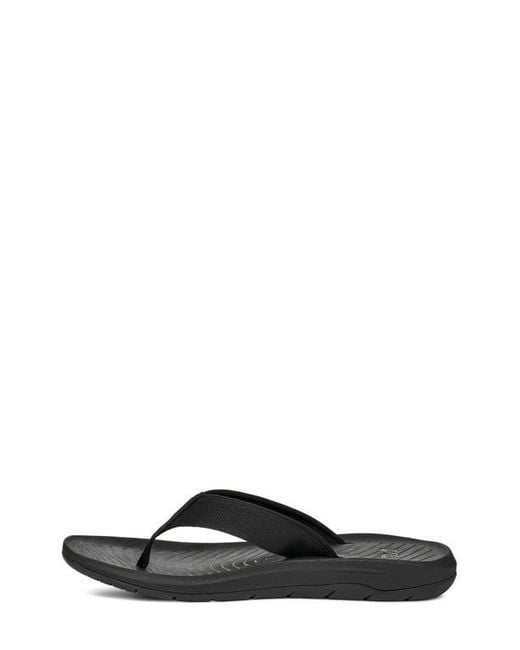 Teva Black Hurricane Flip Flop for men