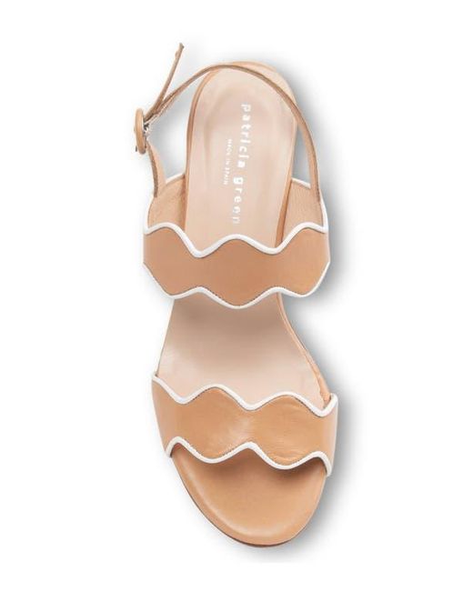 Patricia Green Metallic Palm Beach Piped Sandal