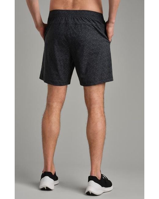 Rhone Men's Blue Pursuit 7-Inch Unlined Training Shorts