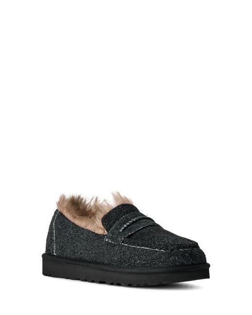 Ugg Black Ellis Wool Loafer