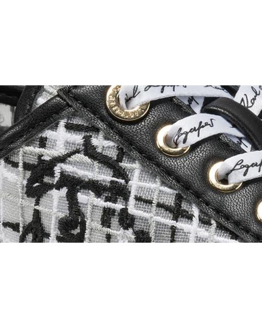 Karl Lagerfeld White Cate Sneaker