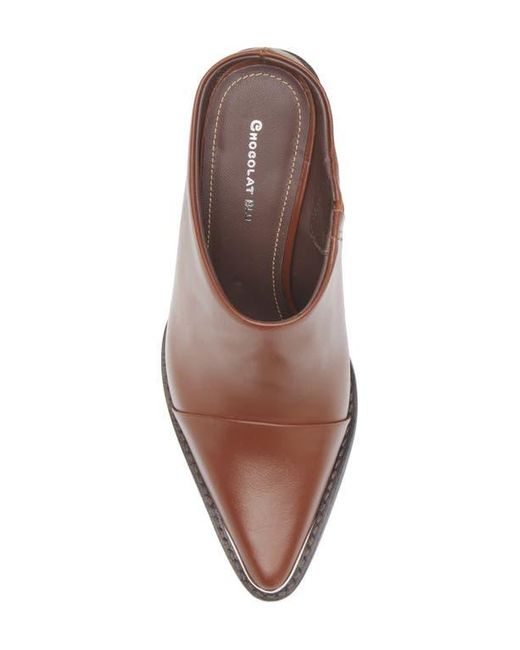 Chocolat Blu Brown Louie Mule