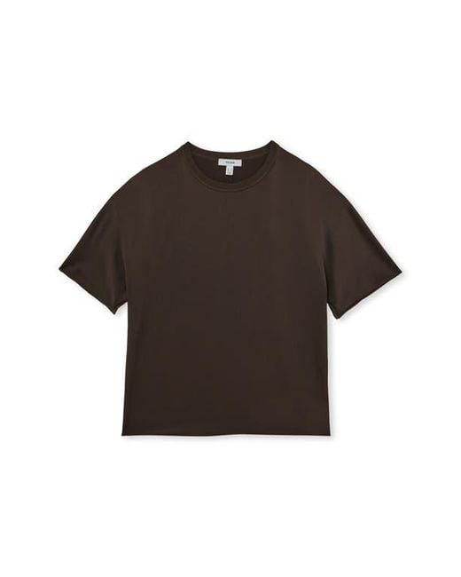 Reiss Black Lena Dolman Sleeve Silk Top