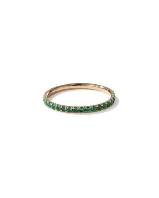 Mark Henry Green Thread Ring