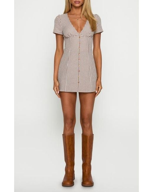 Princess Polly Multicolor Loveliness Check Playsuit