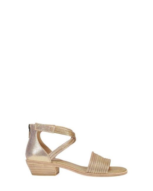 Eileen Fisher Natural Viro Ankle Strap Sandal