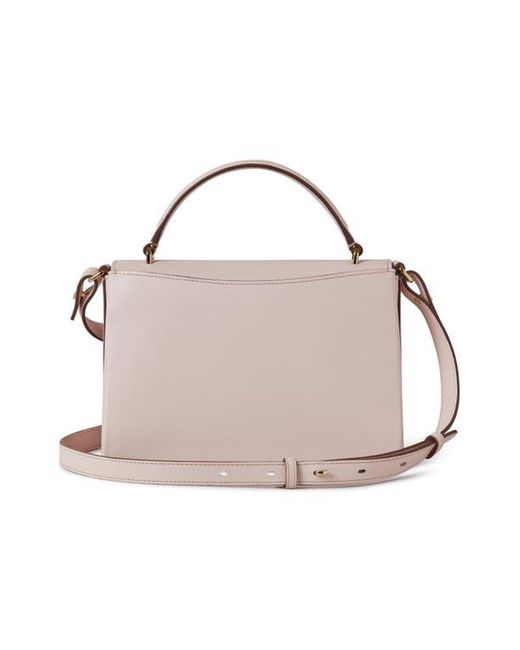 Mulberry Pink Lana High Gloss Leather Top Handle Bag