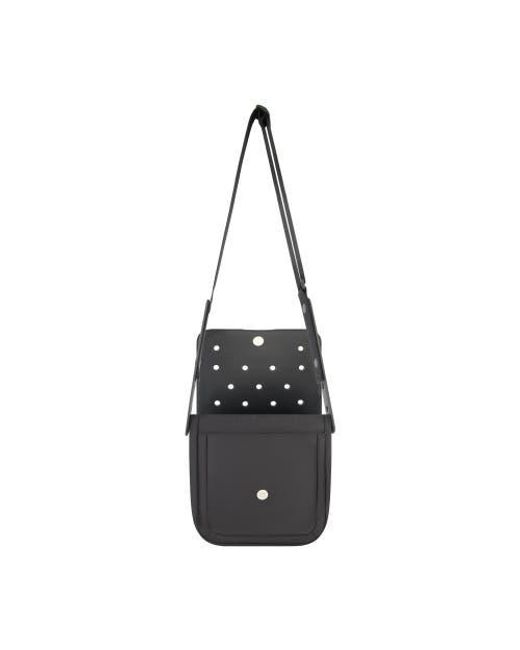 CROCSTM Black Classic Crossbody With Front Flap
