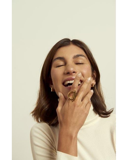 CXC Metallic Sunrise Ring