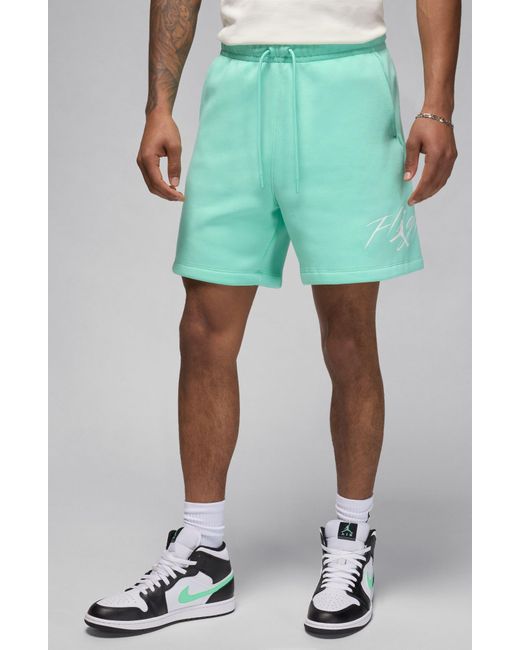 Nike Green Fleece Sweat Shorts for men