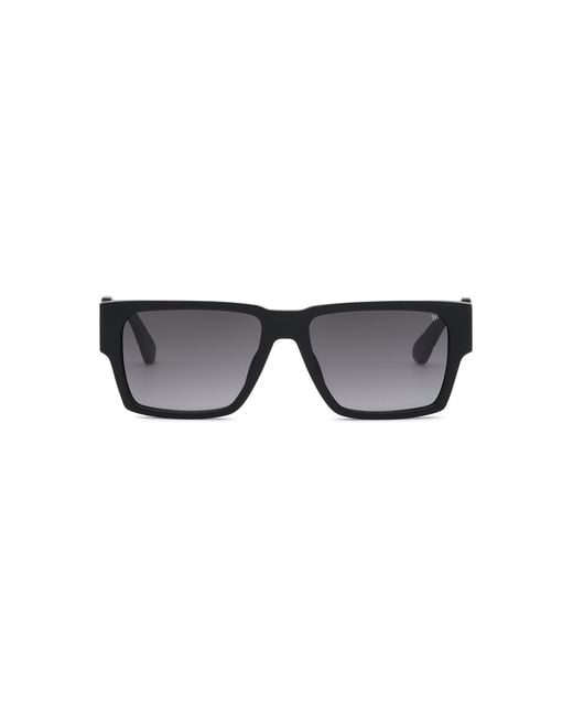 Philipp Plein Gray Sunglasses for men