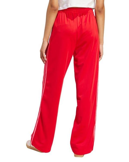 Adidas Red Firebird Recycled Polyester Track Pants