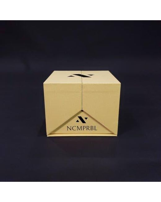 NCMPRBL Black Advance Night Cap Mesh Strap Watch, 40Mm