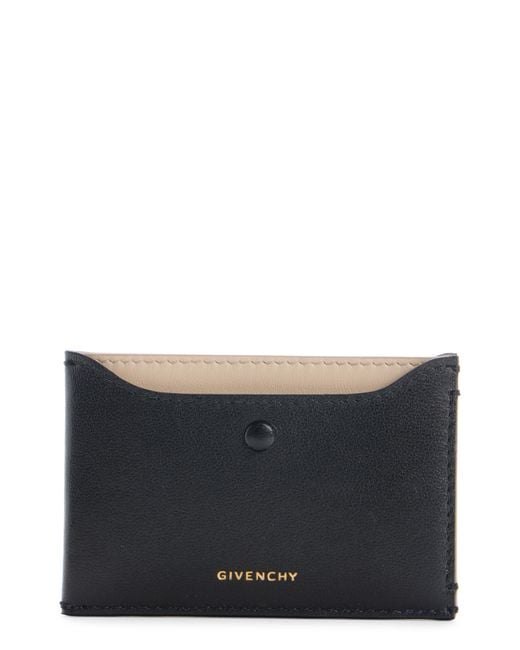 Givenchy Gray Day Colorblock Card Case