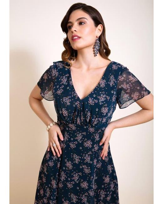 Alie Street London Blue Miranda Dress