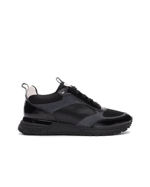 Mallet Black Bethnal Sneakers for men