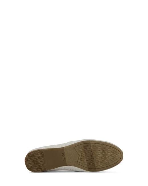 TOMS White Gemma Ballet Flat