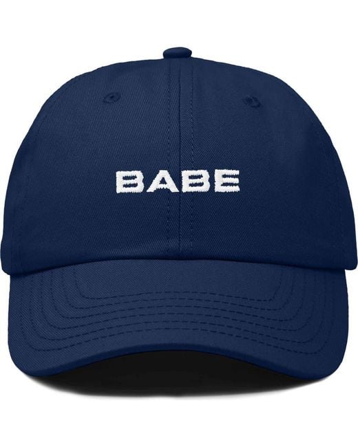 Alix Blue Babe Embroidered Cap
