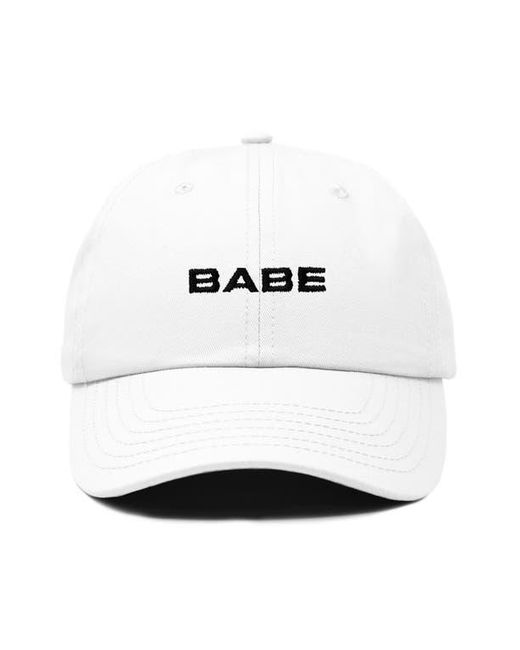 Alix Black Babe Embroidered Cap