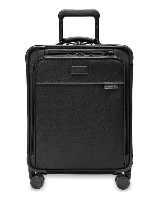 Briggs & Riley Black Baseline Global Spinner Carry-On for men
