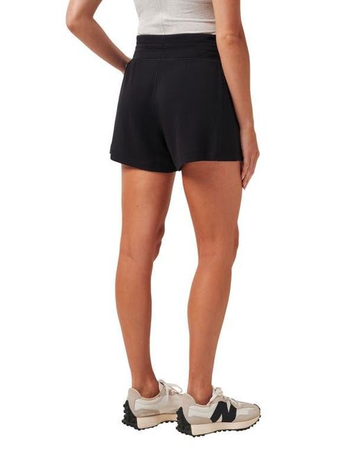Travis Mathew Black Skyloft Soft Drawstring Shorts
